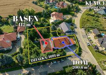 Dom z krytym basenem i pięknym ogrodem!