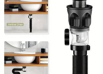 Syfon do umywalki, zlewu uniwersalny