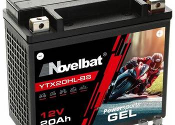 Akumulator Novelbat GEL-YTX20HL-BS 20Ah 350A +P