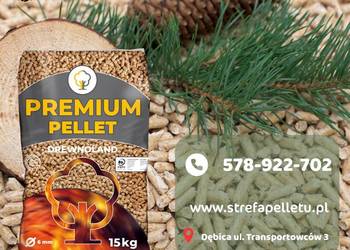 Wysokiej klasy pellet sosnowy 6mm certyfikowany DINplus A1 - Żabno