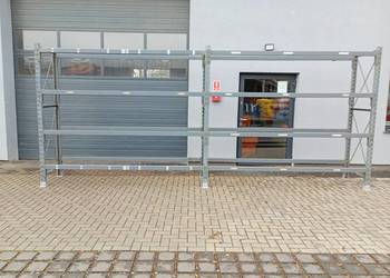 Regał magazynowy Dexion 250cmx60cm  kontenerowy hala półkowy