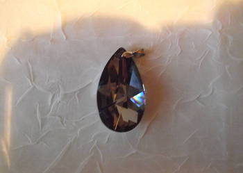 OKAZAŁA PRZEWIESZKA ZE SZKŁA  FALSETOWANEGO - DYMIONA OKAZAŁA PRZEWIESZKA ZE SZKŁA  FALSETOWANEGO - DYMIONA