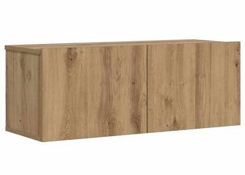 vidaXL Ścienna szafka TV, dąb artisan, 80x30x30 cm(SKU:856017)