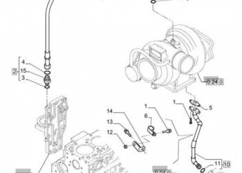 New Holland T6010 Wąź 6.4mm id x 468mm l 4899653
