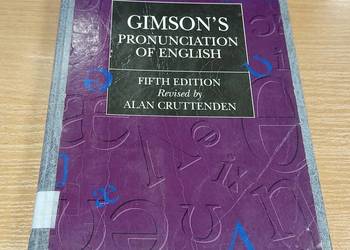 Gimson's pronunciation of English 5th edition TWARDA