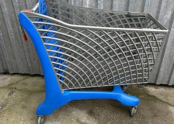 Wózek sklepowy zakupowy 210 litrów plastikowy powystawowy