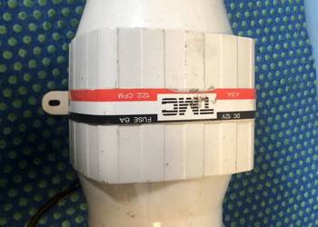 Wentylator JACHTOWY LINIOWY KOMORY SILNIKA ŚR. 104 MM 12v