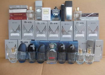 Puste flakony po perfumach Bi-es,Calvin Klein,Hugo Boss itd..