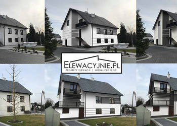 Projekt elewacji/ projekty elewacji ze zdjęć online
