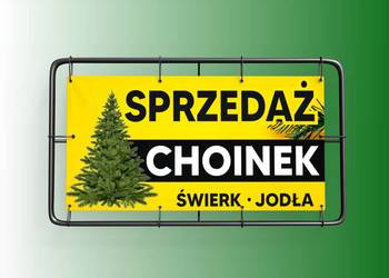 BANER SPRZEDAŻ CHOINEK SPRZEDAM CHOINKI wzory