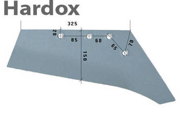 Lemiesz 300ha HARDOX 3333820/P ws1 re części do pługa LEMKEN