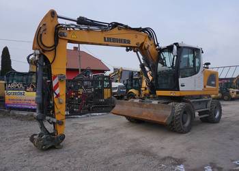 Koparka kołowa Liebherr A916, 2017 rok.