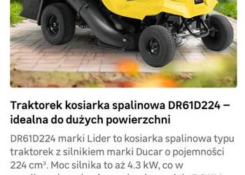 Traktorek kosiarka Lider