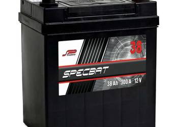 Akumulator 38Ah 300A EN SPECBAT Japan Prawy Plus