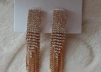 RIVER ISLAND/Długie, bogato zdobione kolczyki z Londynu/NOWE