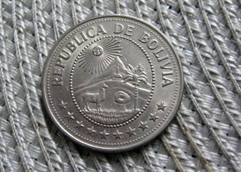 Boliwia 5 Peso 1976r