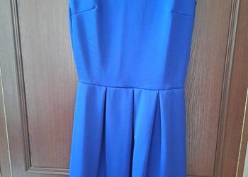 Sukienka szafirowa 38