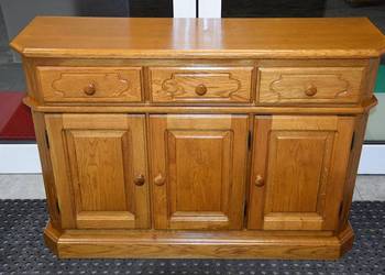 komoda dębowa - jak nowa