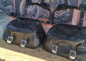 Sakwy kufry + stelaże yamaha dragstar 1100 oryginalne