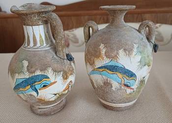 Kretenskie dzbanki.Kopia starożytnego dzbanka minojskiego Kretenskie dzbanki.Kopia starożytnego dzbanka minojskiego