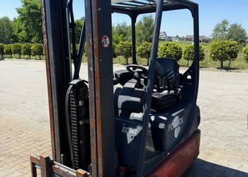 wózek widłowy elektryczny LINDE E14-02 1400kg Triplex 4.80m 2006r 4200mtg