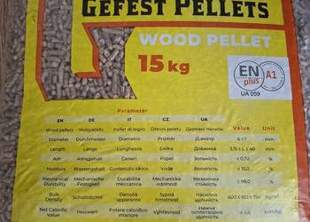 Pellet Gefest Pellets EN A1