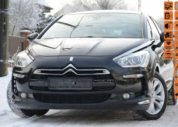 Citroen DS5 Czarny 2.0HDI Hybrid4 200KM Serwis Kamera Panorama Keyless go