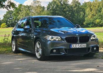Bmw 520, f11,  2015r.  Niski przebieg 153000km, oryginalny mPakiet