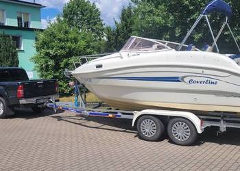 Łódź motorowa kabinowa