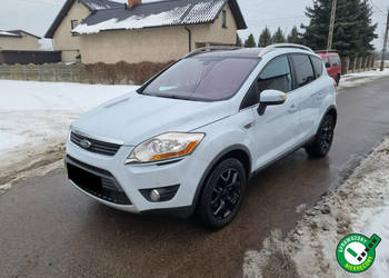Ford Kuga 2.0 TDCI Titanium / Biała perła / Panorama / Navi / Skóra / 2x P…