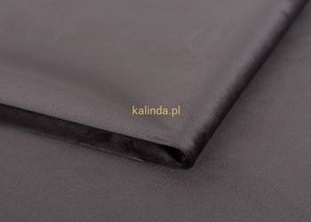 Tkanina tapicerska French Velvet 684 grafit - 3 mb za 58 zł Okazja!