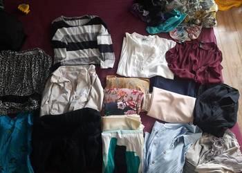 Duża paka ubrań S/M nowe i używane