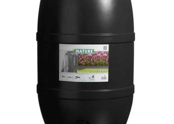Nature Zbiornik na deszczówkę, 120 L, 51 x 81 cm, czarny(SKU:423514)