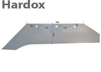Lemiesz 300hektarów HARDOX 969109/L KG 14/16 do pługa KRONE