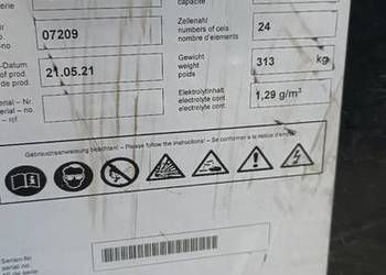 24/2 pzv 140 wkład  ogniowo bateria trakcyjnej 48V żelowa