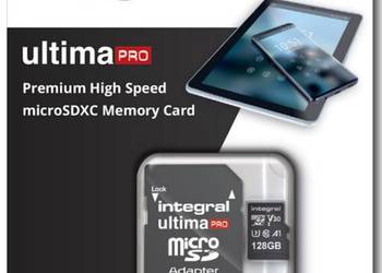 Karta pamięci Integral Ultima Pro 128GB microSDXC V30 U3
