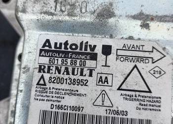 Moduł sterownik airbag renault laguna II 8200138952