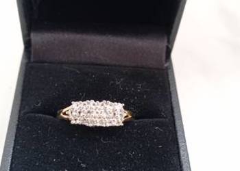 Prawdziwe białe topazy, srebro 925, z certyfikatem, nowy