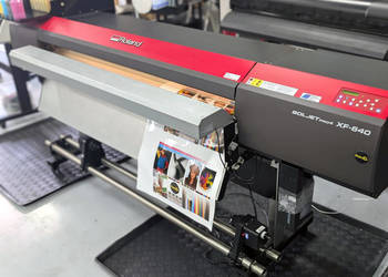 ROLAND XF-640 nowe głowice PC nawijarka dosuszarka 102m2/h Gw1rok FV Dowóz