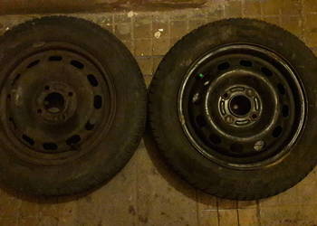 2 x felga stalowa z oponami zimowymi 175/65R14 82T