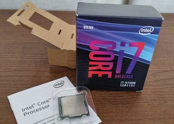 ntel Core i7-9700K 8 rdzeni 4.9 GHz LGA1151