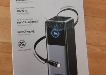 powerbank UGREEN Nexode o pojemności 20000 mAh i mocy 165 W