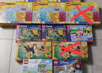 Różne zestawy LEGO