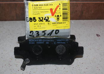 GDB3242 - TRW - KLOCKI HAMULC. TOYOTA YARIS 99-05 (+ABS)