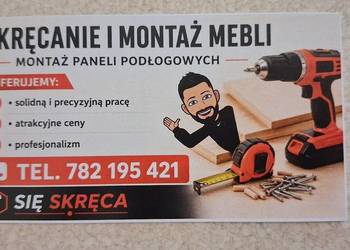 Skręcanie I montaż mebli. Montaż paneli podłogowych
