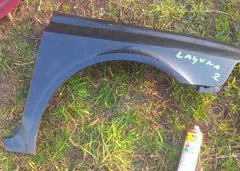 Błotnik przedni prawy RENAULT LAGUNA 2 czarny