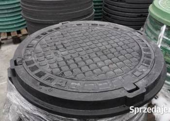 Pokrywa studni 99cm FI800 Czarna.Zielona Polimerowa do 1.5t