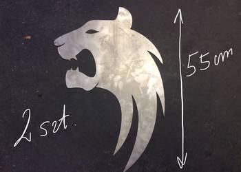 CNC laser - stalowe 3 wzory.
