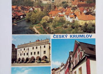 Pocztówka Czeski Krumlow lata 80-te NOWA!