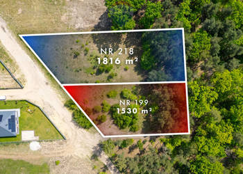 Duża piekna działka przy Puszczy Słupeckiej